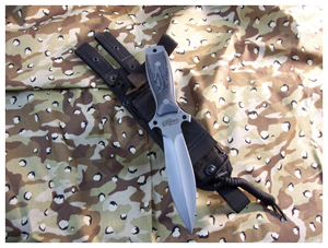 Prototype of The Luckett Tac II Dagger