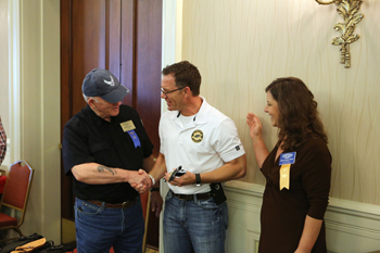 Tripp meeting Bill and Linda Stone